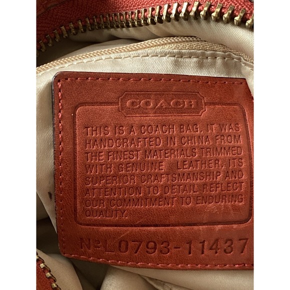 Coach Duffle Tote Bleecker Crossbody Hobo Signature Jacquard L0793-11437 - Picture 7 of 8